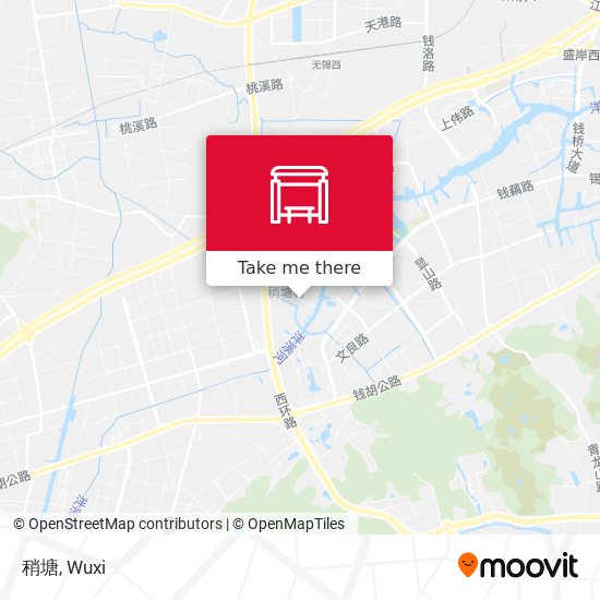 稍塘 map
