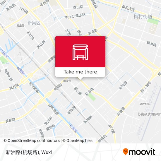 新洲路(机场路) map