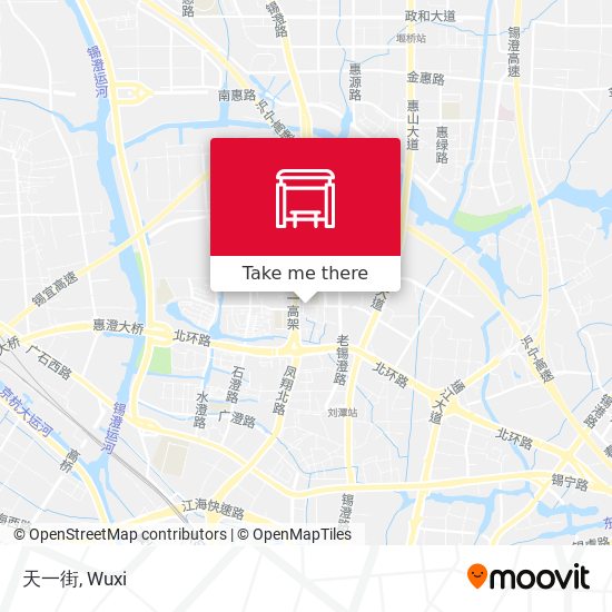 天一街 map