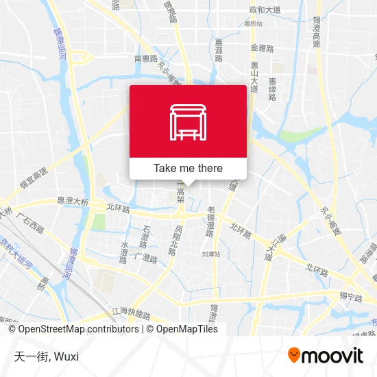 天一街 map