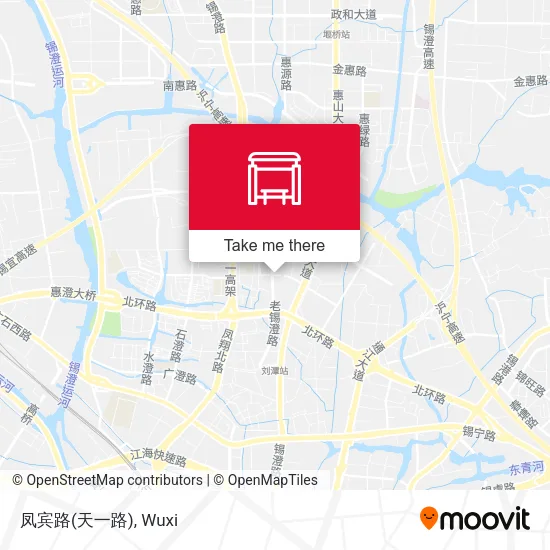 凤宾路(天一路) map