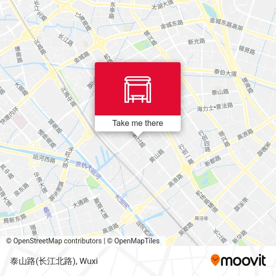 泰山路(长江北路) map