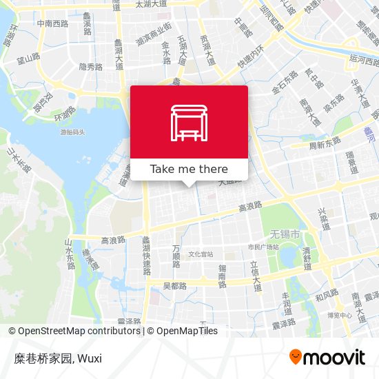 糜巷桥家园 map