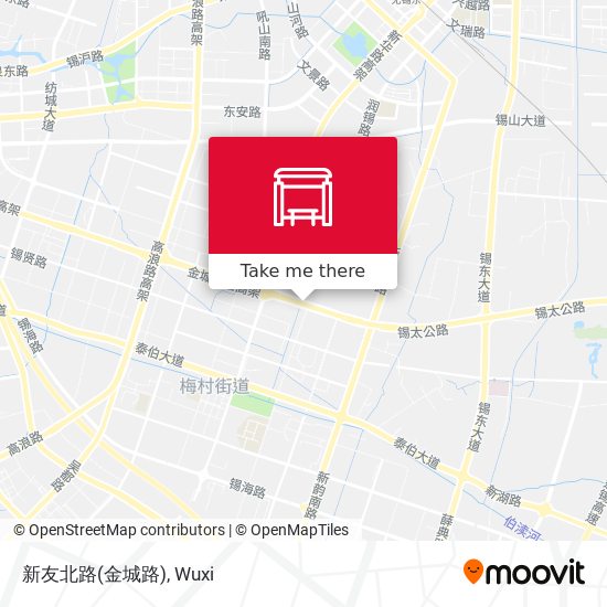 新友北路(金城路) map