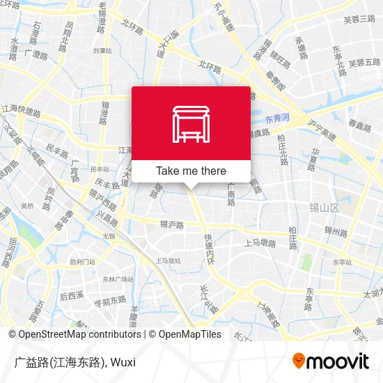 广益路(江海东路) map
