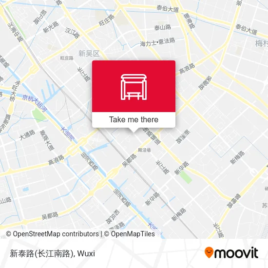 新泰路(长江南路) map