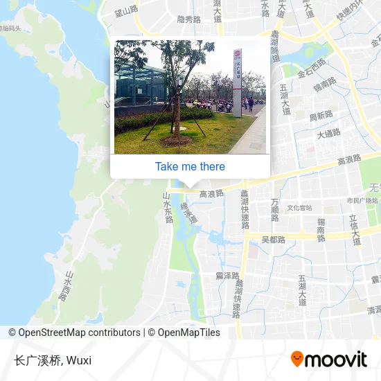 长广溪桥 map
