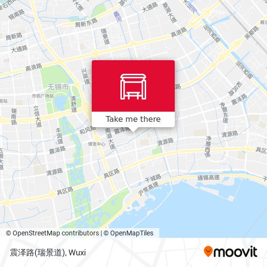 震泽路(瑞景道) map