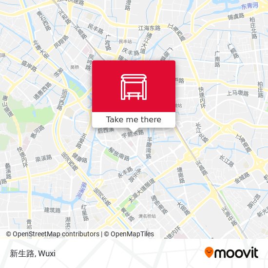 新生路 map