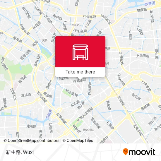 新生路 map