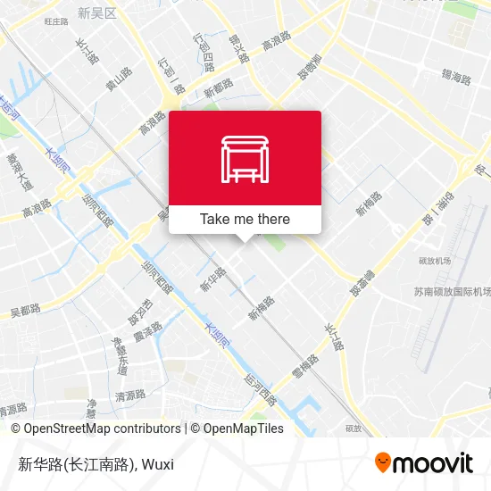 新华路(长江南路) map