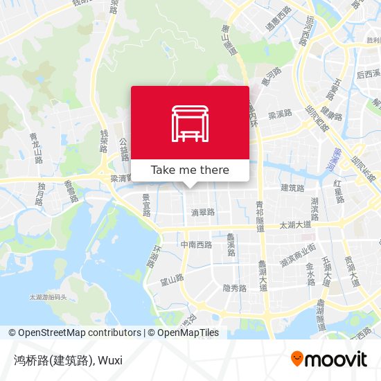 鸿桥路(建筑路) map