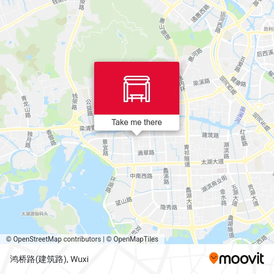 鸿桥路(建筑路) map