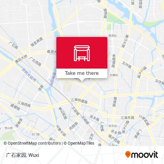 广石家园 map