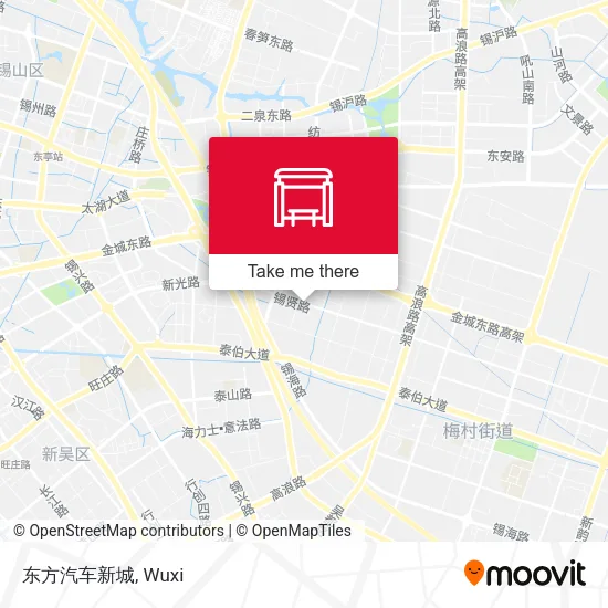 东方汽车新城 map