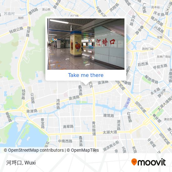河埒口 map