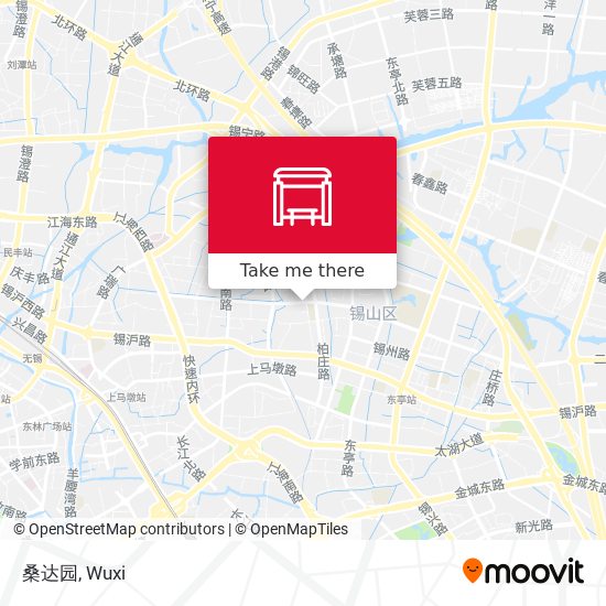 桑达园 map