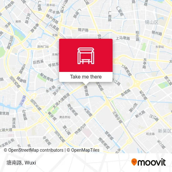 塘南路 map