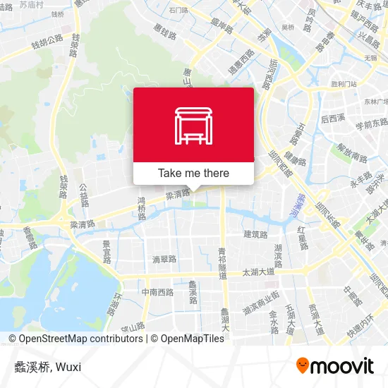 蠡溪桥 map
