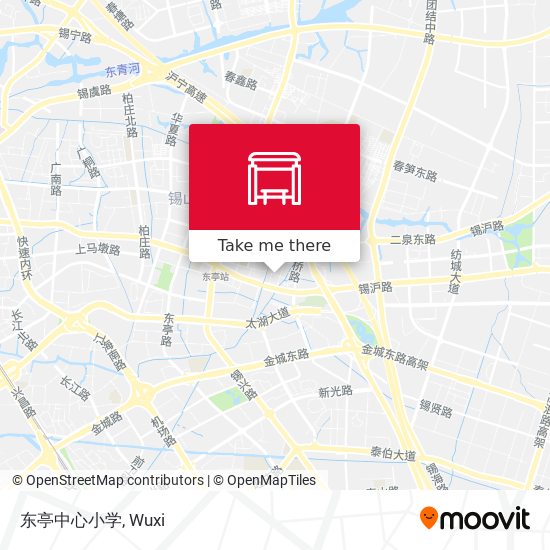 东亭中心小学 map