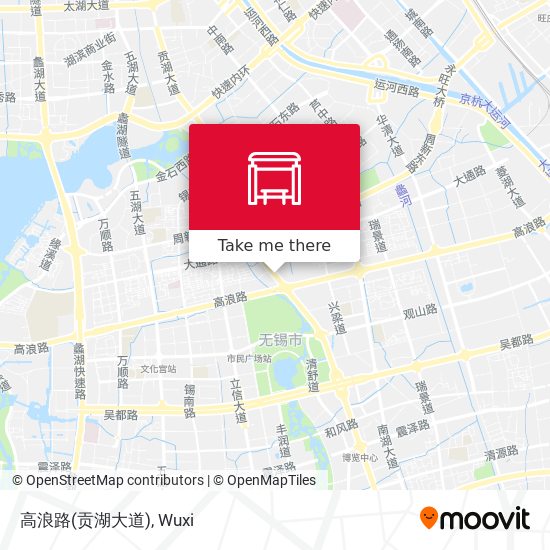 高浪路(贡湖大道) map