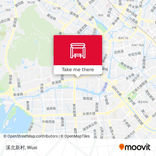 溪北新村 map