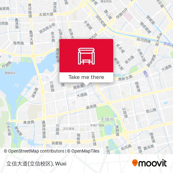 立信大道(立信校区) map