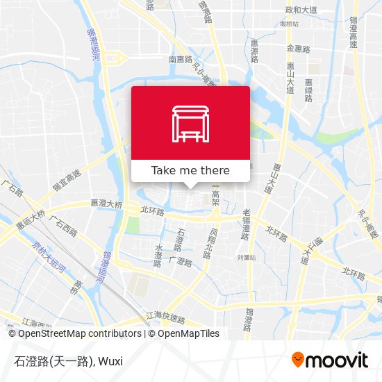 石澄路(天一路) map