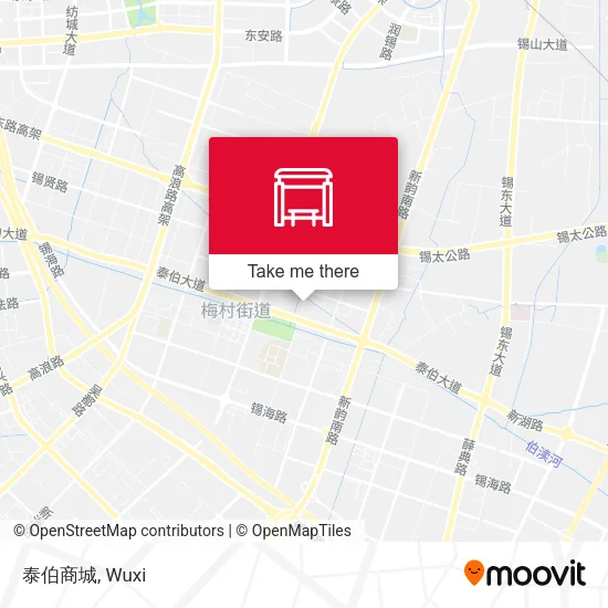 泰伯商城 map
