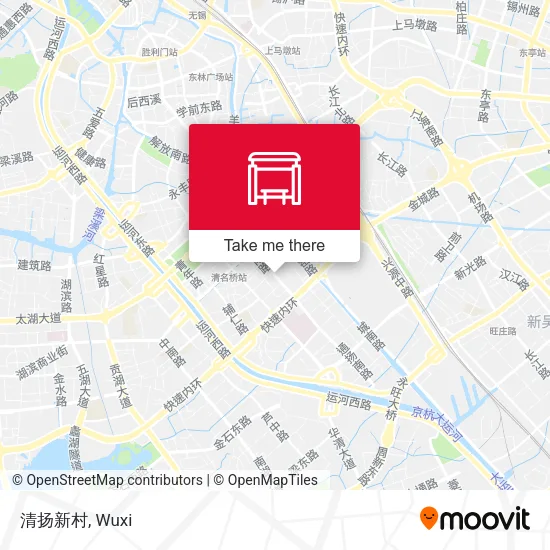 清扬新村 map