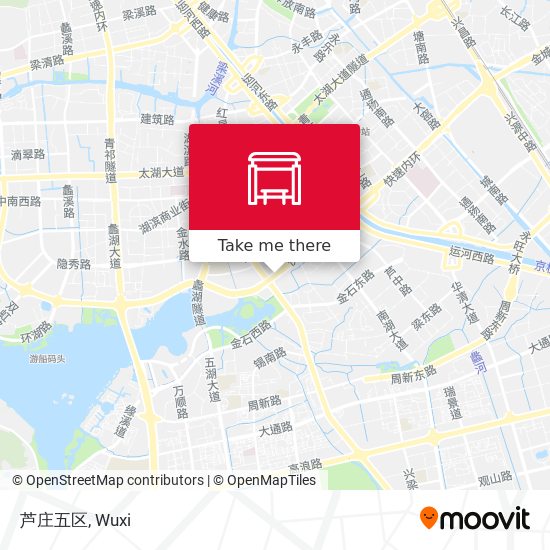 芦庄五区 map