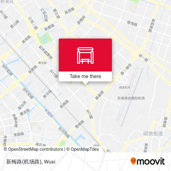 新梅路(机场路) map