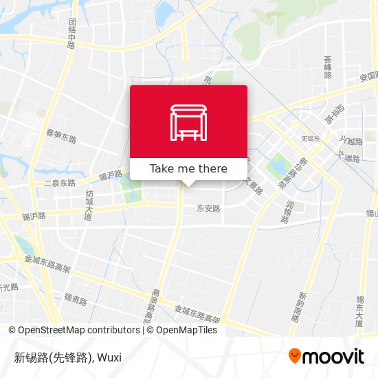 新锡路(先锋路) map
