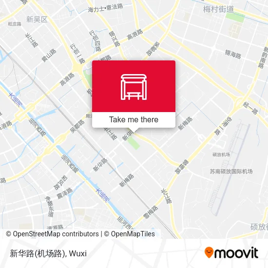 新华路(机场路) map