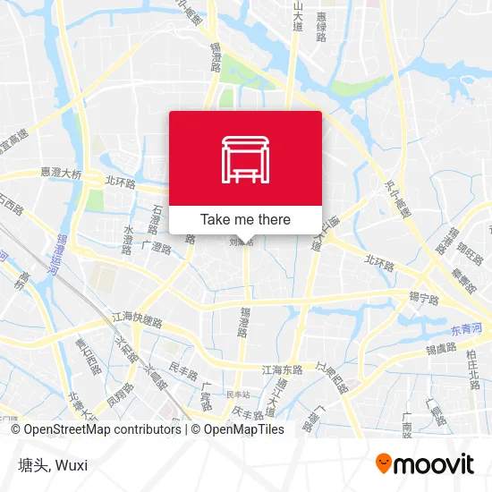 塘头 map
