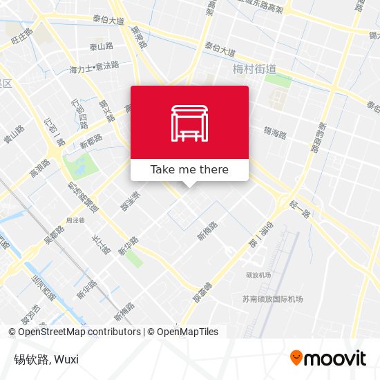 锡钦路 map
