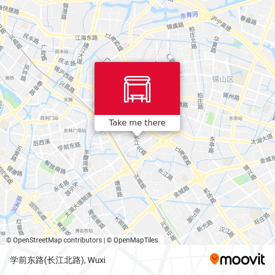 学前东路(长江北路) map