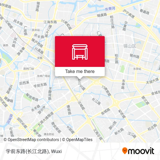 学前东路(长江北路) map