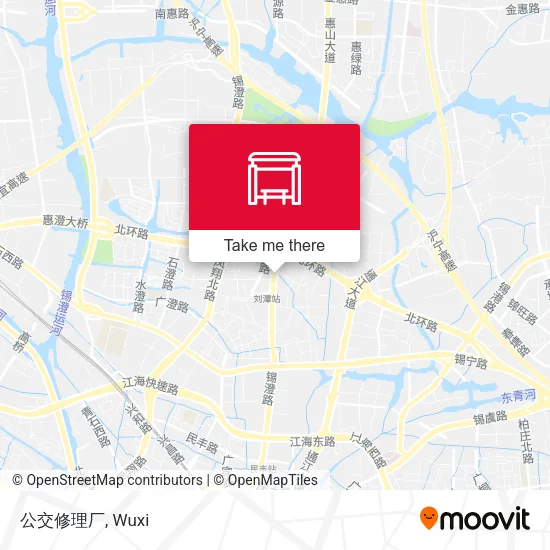 公交修理厂 map