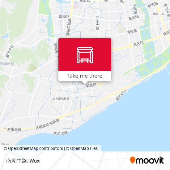 南湖中路 map