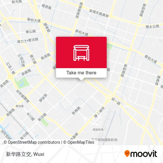 新华路立交 map