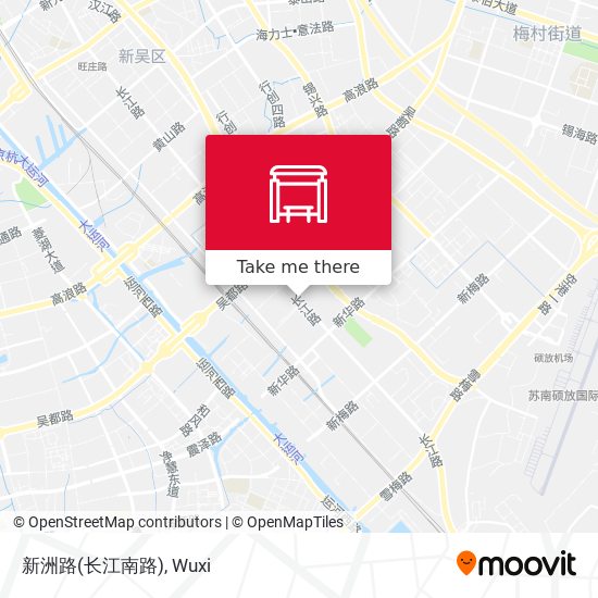 新洲路(长江南路) map
