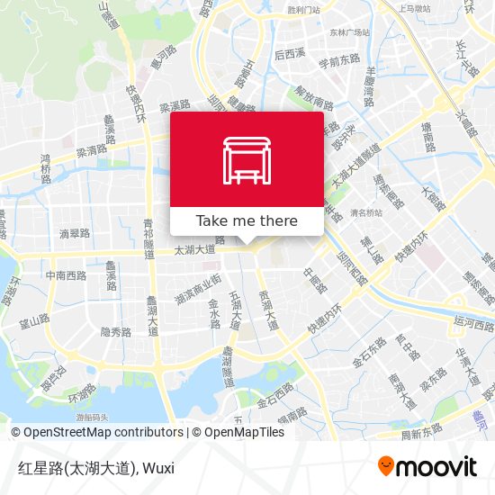 红星路(太湖大道) map