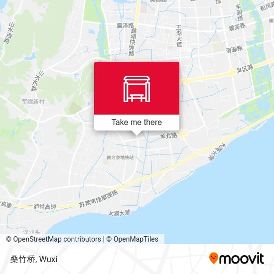桑竹桥 map