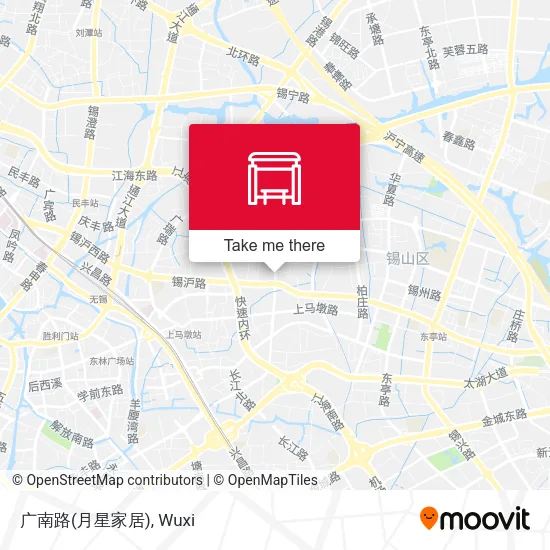 广南路(月星家居) map