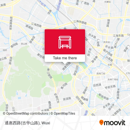 通惠西路(古华山路) map