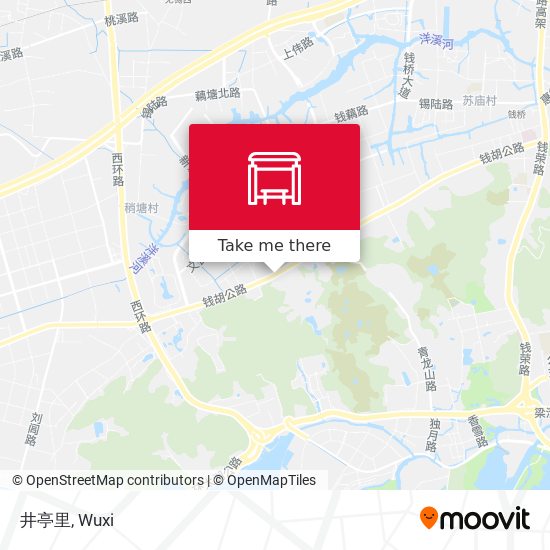 井亭里 map