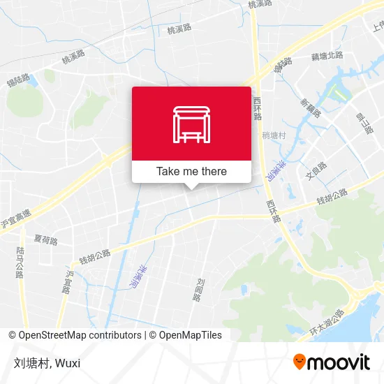 刘塘村 map