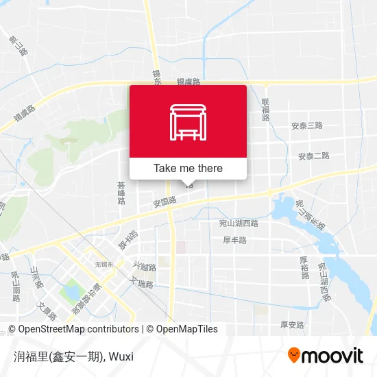 润福里(鑫安一期) map