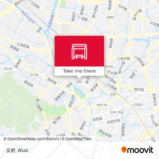 吴桥 map